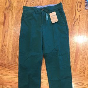 LL BEAN Mens Lakewashed Chinos 30x30 Green